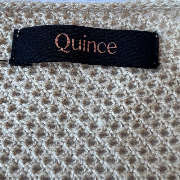 Quince Maternity Nursing Shawl Cotton Cashmere Lightweight - Picture 14 of 15